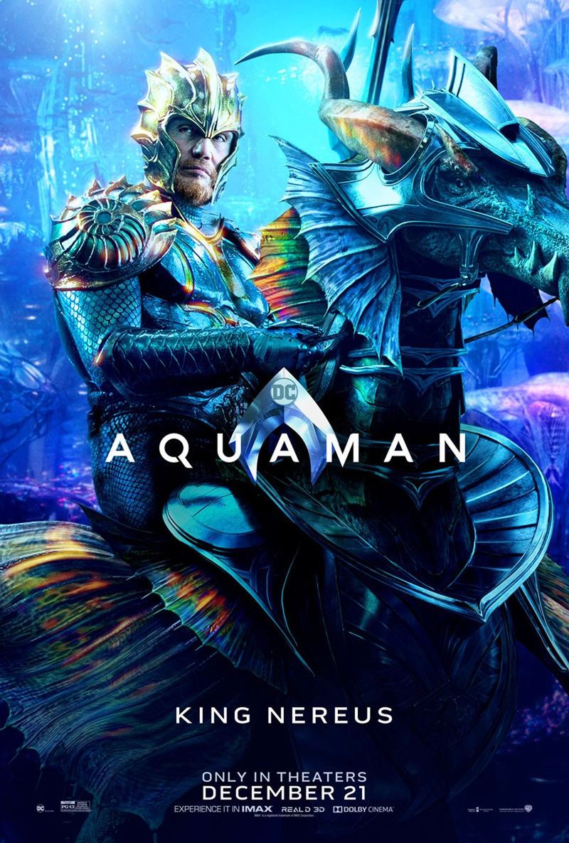 Dolph Lundgren as King Nereus in Aquaman